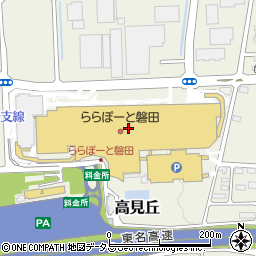 三井ショッピングパーク　ららぽーと磐田周辺の地図