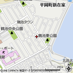 兵庫県加古川市平岡町新在家1192-144周辺の地図