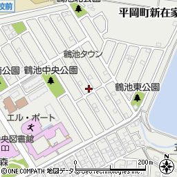 兵庫県加古川市平岡町新在家1192-95周辺の地図