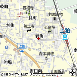 タツミ花店周辺の地図