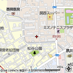 兵庫県西宮市樋之池町26-23周辺の地図