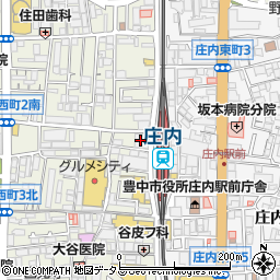 三井住友銀行庄内支店周辺の地図
