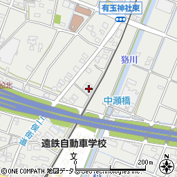 静岡県浜松市中央区有玉南町1693周辺の地図
