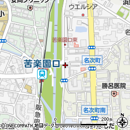 カッサーラ夙川周辺の地図