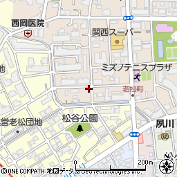 兵庫県西宮市樋之池町26-25周辺の地図