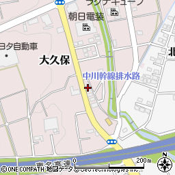 静岡県磐田市大久保478周辺の地図