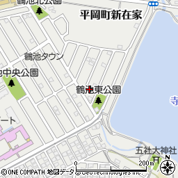 兵庫県加古川市平岡町新在家1192-416周辺の地図