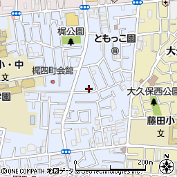 重竹工務店周辺の地図