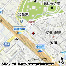 兵庫県加古川市尾上町安田630周辺の地図