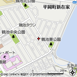 兵庫県加古川市平岡町新在家1192-145周辺の地図