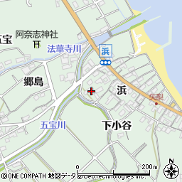 浜田商店周辺の地図