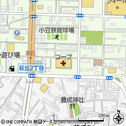 ユーコープミオクチーナ小豆餅店周辺の地図
