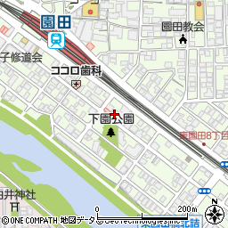 パークスクエア東園田周辺の地図