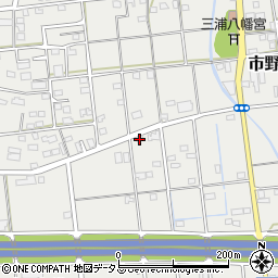 静岡県浜松市中央区市野町622周辺の地図