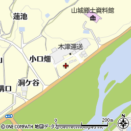 ローソン木津川山城店周辺の地図