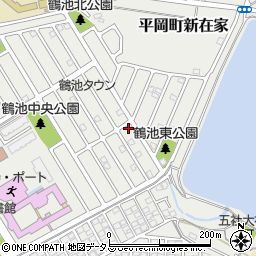 兵庫県加古川市平岡町新在家1192-164周辺の地図