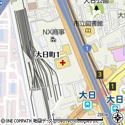 大阪トヨペット守口店周辺の地図