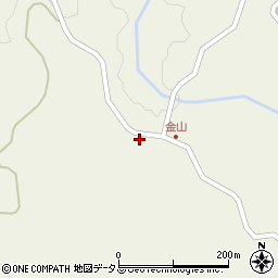 島根県益田市金山町496周辺の地図