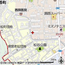 兵庫県西宮市樋之池町27-10周辺の地図