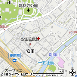 兵庫県加古川市尾上町安田746周辺の地図