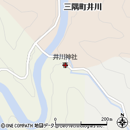 井川神社周辺の地図