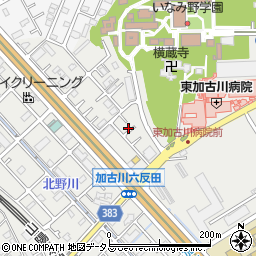 兵庫県加古川市平岡町新在家931-6周辺の地図