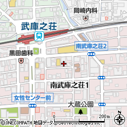 西本産業尼崎営業所周辺の地図