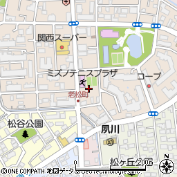 兵庫県西宮市樋之池町9周辺の地図