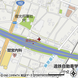富士ツバメ　浜松支店周辺の地図