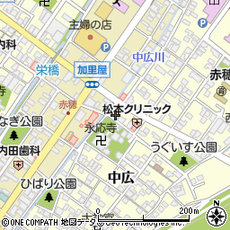 兵庫県赤穂市中広1061周辺の地図
