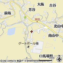 京都府精華町（相楽郡）東畑（塚野）周辺の地図