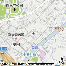 兵庫県加古川市尾上町安田160周辺の地図