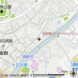兵庫県加古川市尾上町安田130周辺の地図