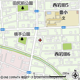カギの救急車１１０番２４豊橋店周辺の地図