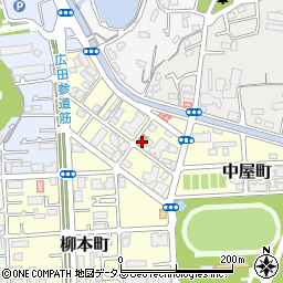 西宮広田郵便局 ＡＴＭ周辺の地図