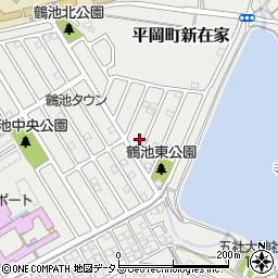兵庫県加古川市平岡町新在家1192-413周辺の地図