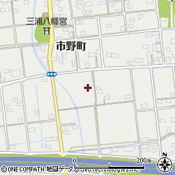 静岡県浜松市中央区市野町855周辺の地図