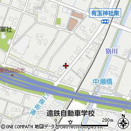 静岡県浜松市中央区有玉南町1665周辺の地図