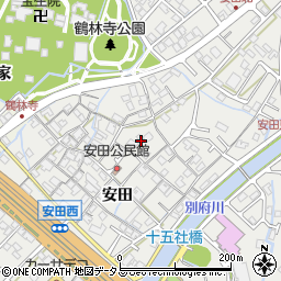 兵庫県加古川市尾上町安田745周辺の地図