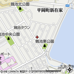 兵庫県加古川市平岡町新在家1192-398周辺の地図