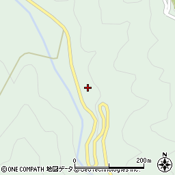 京都府笠置町（相楽郡）笠置（水晶谷）周辺の地図