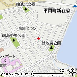 兵庫県加古川市平岡町新在家1192-163周辺の地図