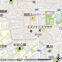 兵庫県西宮市樋之池町24-5周辺の地図