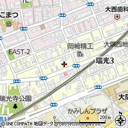 株式会社エムアイエス　大阪営業所周辺の地図