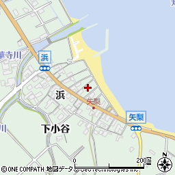 愛知県知多郡美浜町豊丘浜47周辺の地図