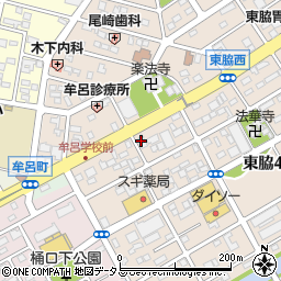 cafe one周辺の地図