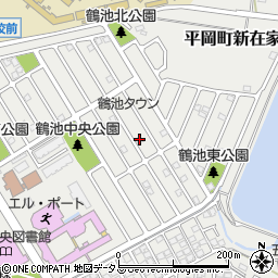 兵庫県加古川市平岡町新在家1192-114周辺の地図