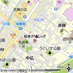 兵庫県赤穂市中広1029周辺の地図