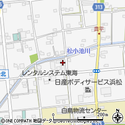 静岡県浜松市中央区貴平町72周辺の地図