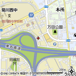 静岡県菊川市加茂4578-3周辺の地図